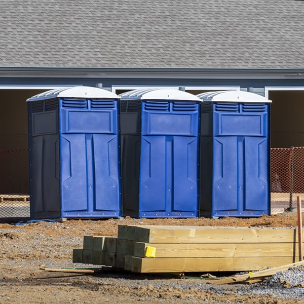 how do you ensure the portable restrooms are secure and safe from vandalism during an event in Oppenheim